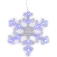 Фигурный светодиодный занавес Uniel ULD-E1503-072/DTA BLUE, IP20, SNOWFLAKES-3 UL-00007336