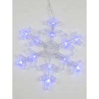 Фигурный светодиодный занавес Uniel ULD-E1503-072/DTA BLUE, IP20, SNOWFLAKES-3 UL-00007336