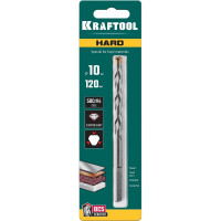 Сверло специальное по твёрдым материалам KRAFTOOL Hard 10x120 мм 29177-120-10