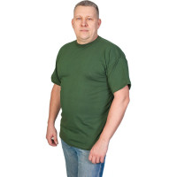 Футболка 100% хлопок, оливковый цвет БЕРТА 704о-52-54