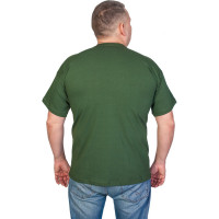 Футболка 100% хлопок, оливковый цвет БЕРТА 704о-52-54