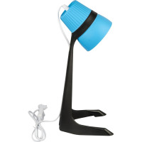 Настольный светильник Uniel ULO-K22 D/E14/A BLACK/BLUE UL-00009544