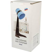 Настольный светильник Uniel ULO-K22 D/E14/A BLACK/BLUE UL-00009544