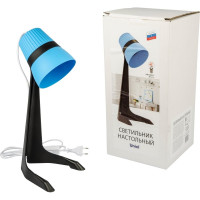 Настольный светильник Uniel ULO-K22 D/E14/A BLACK/BLUE UL-00009544