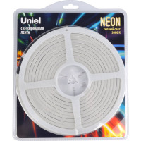 Светодиодная гибкая герметичная лента Uniel NEON ULS-N01-2835-120LED/m-6mm-IP67-DC12V-9W/m-5M-3000K UL-00009082