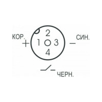 Соединитель кабельный ТЕКО CS S19-1-2 Розетка, Прямой с кабелем, Пластик 3-PINIP67, кабель 2 м, 250 AC/DC NO, 00-00022934