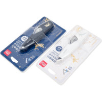 Корректирующая лента DELI 71497 6 м х 5 мм ассорти корпус белый блистер, 12 шт 1478902