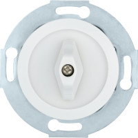 Поворотный переключатель LK Studio (сх.6) 16 A. 250 B, белый, LK Vintage 880704-1