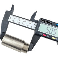 Удлинительная гайка Профитт НР/ВР 1/2" х 40 мм, никелированная 1647201