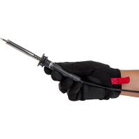 Электрический паяльник TDM ELECTRIC ПЭ-60 с жалом типа "конус", в комплекте подставка, 60 Вт, "Гранит" SQ1025-0202