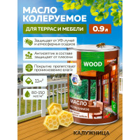 Колеруемое масло для террас и садовой мебели FARBITEX (калужница; 0.9 л) 4300005043