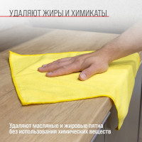 Салфетка SKYWAY набор микрофибра 40х35 см прямоугольники, 10 шт. S03902006