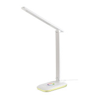 Светодиодный настольный светильник General Lighting Systems 9Вт, 600лм, 2700-6500К, белый свет, RGB-подсветка, сенсорный, белый GLTL-031-1 800031