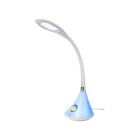 Светодиодный настольный светильник General Lighting Systems 8Вт, 520лм, 5000К, нейтральный белый свет, сенсорное включение, белый GLTL-038-1 800038