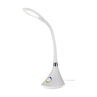 Светодиодный настольный светильник General Lighting Systems 8Вт, 520лм, 5000К, нейтральный белый свет, сенсорное включение, белый GLTL-038-1 800038