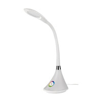 Светодиодный настольный светильник General Lighting Systems 8Вт, 520лм, 5000К, нейтральный белый свет, сенсорное включение, белый GLTL-038-1 800038