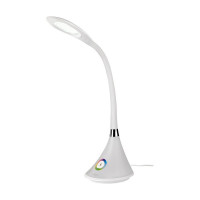 Светодиодный настольный светильник General Lighting Systems 8Вт, 520лм, 5000К, нейтральный белый свет, сенсорное включение, белый GLTL-038-1 800038