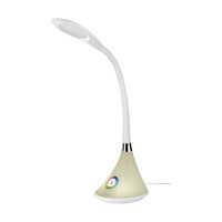 Светодиодный настольный светильник General Lighting Systems 8Вт, 520лм, 5000К, нейтральный белый свет, сенсорное включение, белый GLTL-038-1 800038