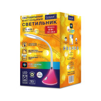 Светодиодный настольный светильник General Lighting Systems 8Вт, 520лм, 5000К, нейтральный белый свет, сенсорное включение, белый GLTL-038-1 800038