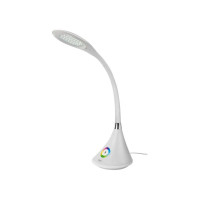 Светодиодный настольный светильник General Lighting Systems 8Вт, 520лм, 5000К, нейтральный белый свет, сенсорное включение, белый GLTL-038-1 800038