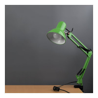 Настольный светильник General Lighting Systems Е27, основание + струбцина, 600х148мм, зеленый GTL-037 800137