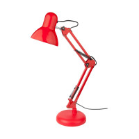 Настольный светильник General Lighting Systems Е27, основание + струбцина, 600х148мм, красный GTL-038 800138