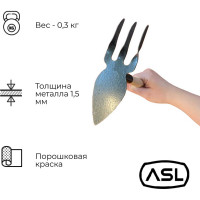 Комбинированный рыхлитель с деревянной ручкой Агростройлидер Р-1 САД-11.17