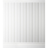 Стеновая панель Стильный Дом Wain 009 белая эмаль, упаковка 10 планок v530071