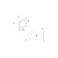Светодиодный светильник Elektrostandard MRL LED 1118 / Черный / Подсветка для лестниц a058683
