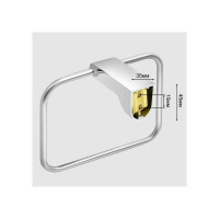 Полотенцедержатель Solinne Mirror прямоугольный хром B-82703-B 1402.203