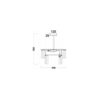 Люстра Freya E14, 60 Вт FR11001PL-08CH