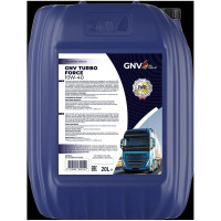 Моторное масло GNV Turbo Force 10W-40 CJ-4/SN VDS-4, канистра 20 л GTF1011488014511040020