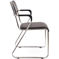 Кресло EVERPROF Fix Plus экокожа, черный EP-Fix Plus PU Black