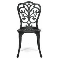 Стул Tetchair Secret De Maison Mozart алюминиевый сплав, 53x41x89 см, 2 шт черный 10677
