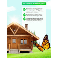 Защитно-красящий состав для древесины FARBITEX (быстросохнущий; белый; 2.7 л) 4300008477