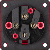 Вилка TDM ELECTRIC 624 скрытая 3Р+РЕ 32А 380В IP44 SQ0607-0005