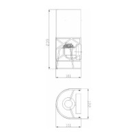 Настенный светильник (бра) MAYTONI Messina, 1хE14x40 W H223-WL-01-G