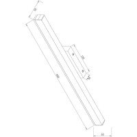 Подсветка MAYTONI Fichte 14 LED MIR012WL-L14W4K