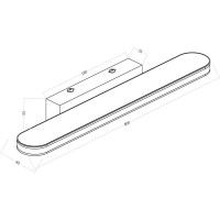 Подсветка MAYTONI Epic 16 LED MIR009WL-L16CH4K