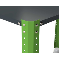 Стеллаж ООО Металекс Metalex AIR 2000x1200x600 6 полок SMAVI201260