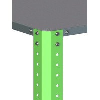 Стеллаж ООО Металекс Metalex AIR 1800x800x500 5 полок SMAV188050