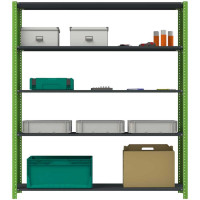 Стеллаж ООО Металекс Metalex AIR 2000x1600x500 5 полок SMAV201650