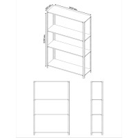 Стеллаж ООО Металекс Metalex AIR 2200x1600x600 4 полки SMAIV221660