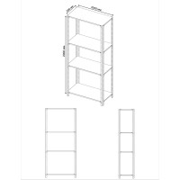 Стеллаж ООО Металекс Metalex AIR 2000x1000x500 4 полки SMAIV201050