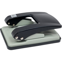 Дырокол KW-TRIO Stylish Heavy Duty 976 40 листов металл ассорти 2 отверстия с линейкой 811687