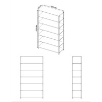 Стеллаж ООО Металекс Metalex AIR 2200x1400x400 мм, 7 полок SMAVII221440