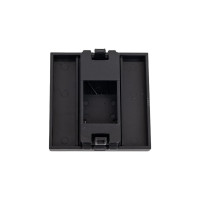 Накладка для телефонной/компьютерной розетки LK Studio RJ 45x45мм черный бархат LK45 853208-1