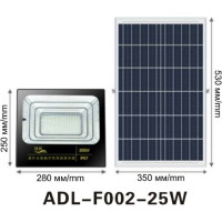 Светильник на солнечных батареях ANDELI Классик ADL-F002-25W ADL26-014