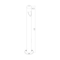 Уличный фонарь (столб) MAYTONI Hagen O423FL-L5GF