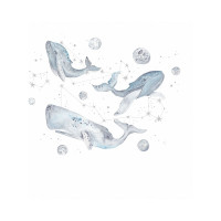 Фреска ООО Ортограф Moon whales 3x3 м FX_34150